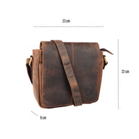 Sac Cross-Over Paul en cuir de buffle, vue 8