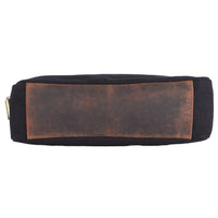 Shoulder Bag Recycled PET made of recycled PET with genuine leather, view 6