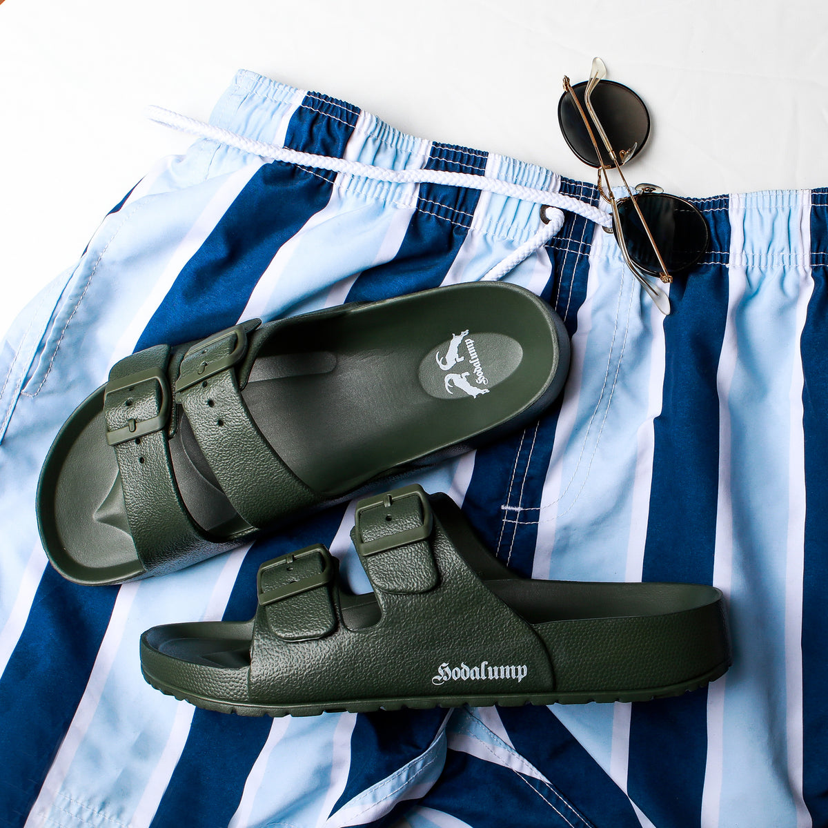 Hodalump PVC Sandals Green made of PVC, view 9