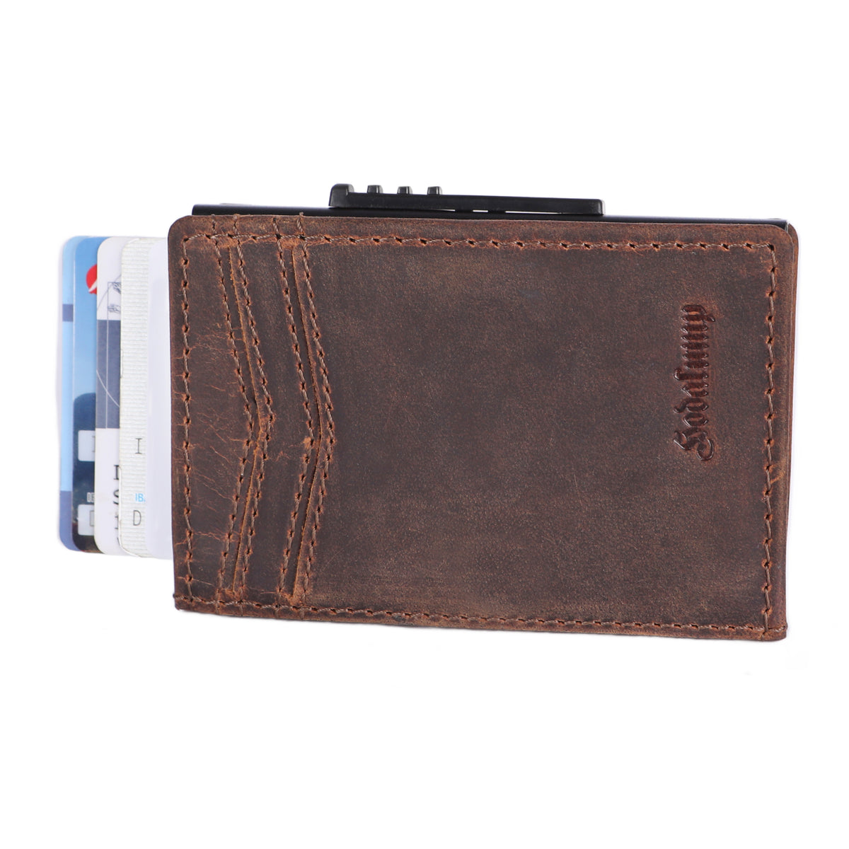Card Case Limit Edition 4 made of buffalo leather, view 3