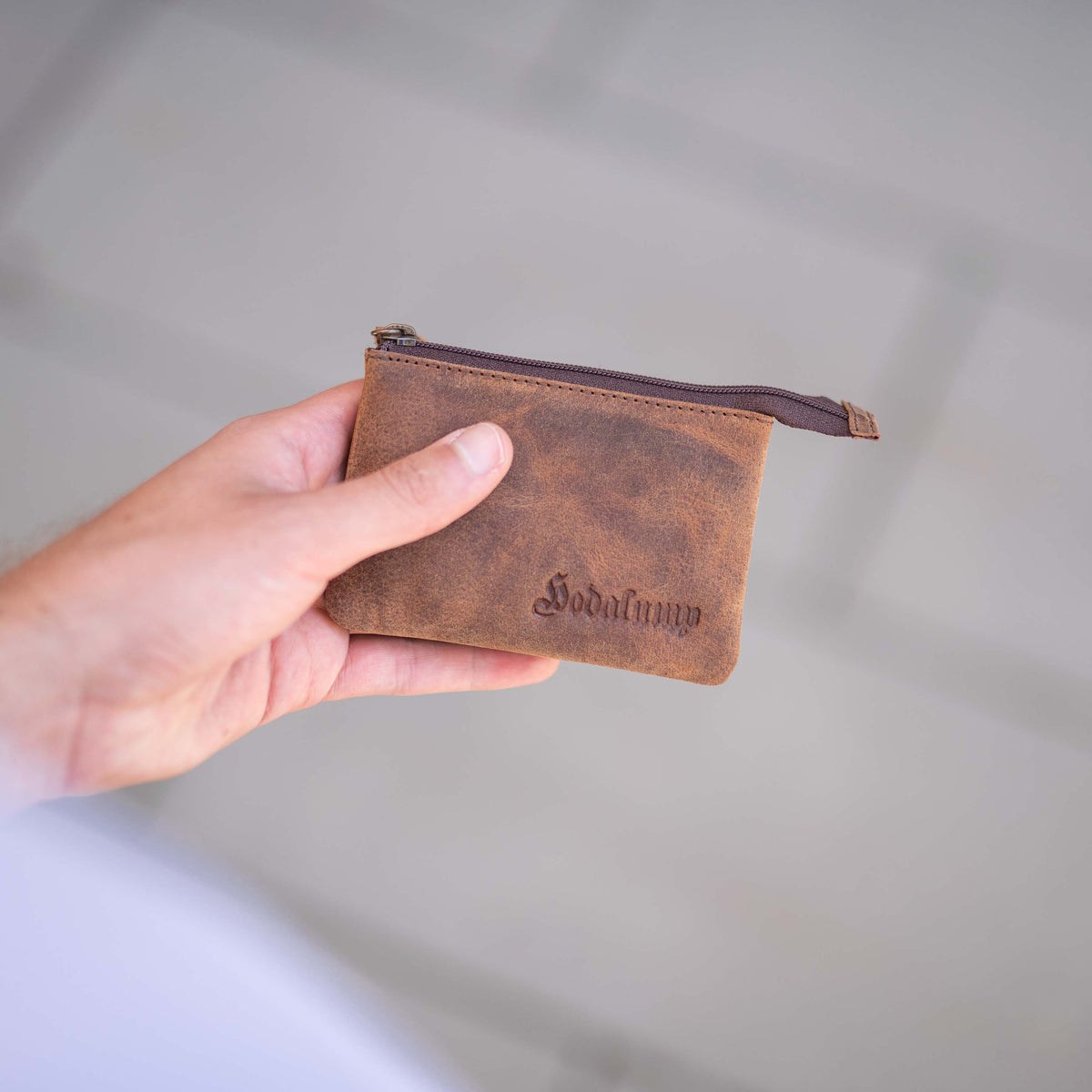 Schlüsseltasche Hansi aus Büffelleder