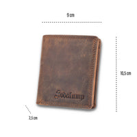 Medium Wallet Guggi made of genuine leather, view 7