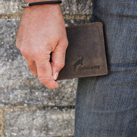 Flat Wallet Benny made of buffalo leather, view 13