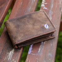 Bayern Buam Jeans Wallet made of buffalo leather, view 11