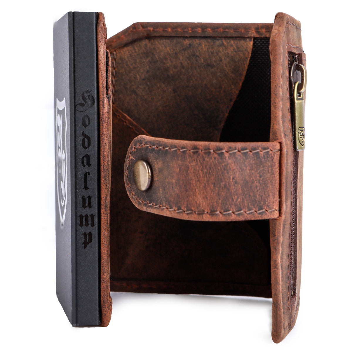 Austria Card Holder made of buffalo leather, view 9
