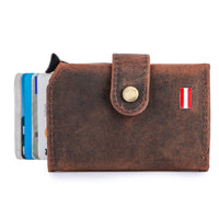 Austria Card Holder made of buffalo leather, view 11