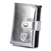 Card Holder Silver Edition made of buffalo leather, view 3