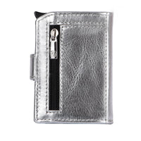 Card Holder Silver Edition made of buffalo leather, view 4