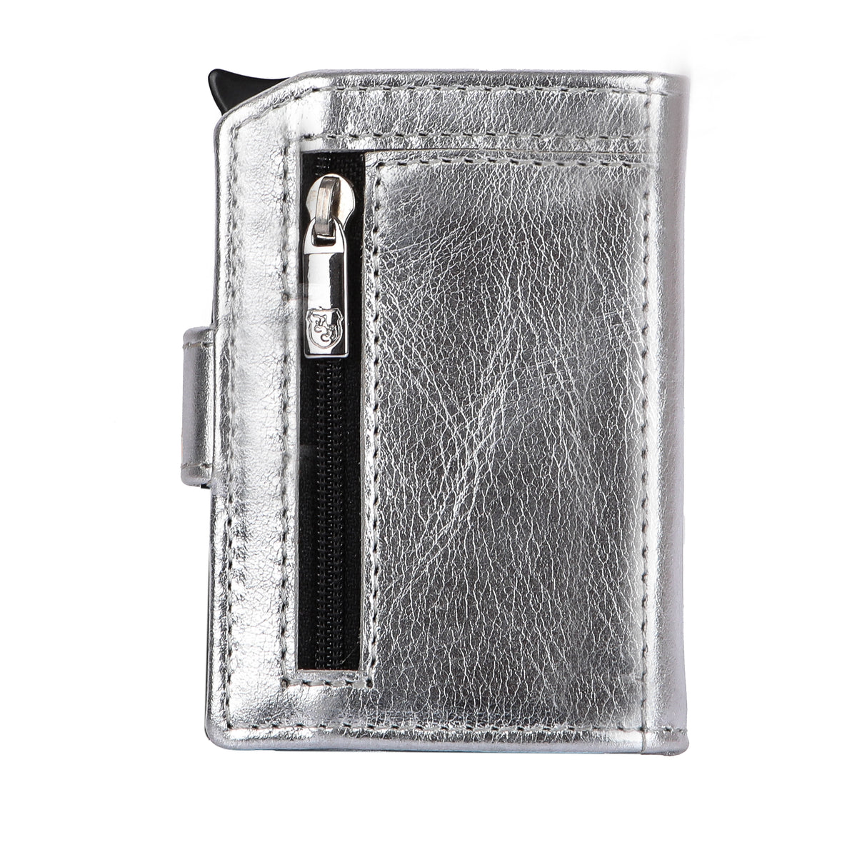 Card Holder Silver Edition made of buffalo leather, view 4