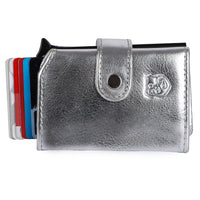 Card Holder Silver Edition made of buffalo leather, view 5