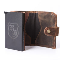Card Holder made of buffalo leather, view 9