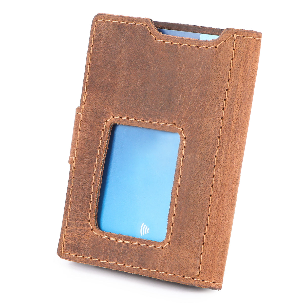 Portafoglio Super Slim in pelle di bufalo, vista 9