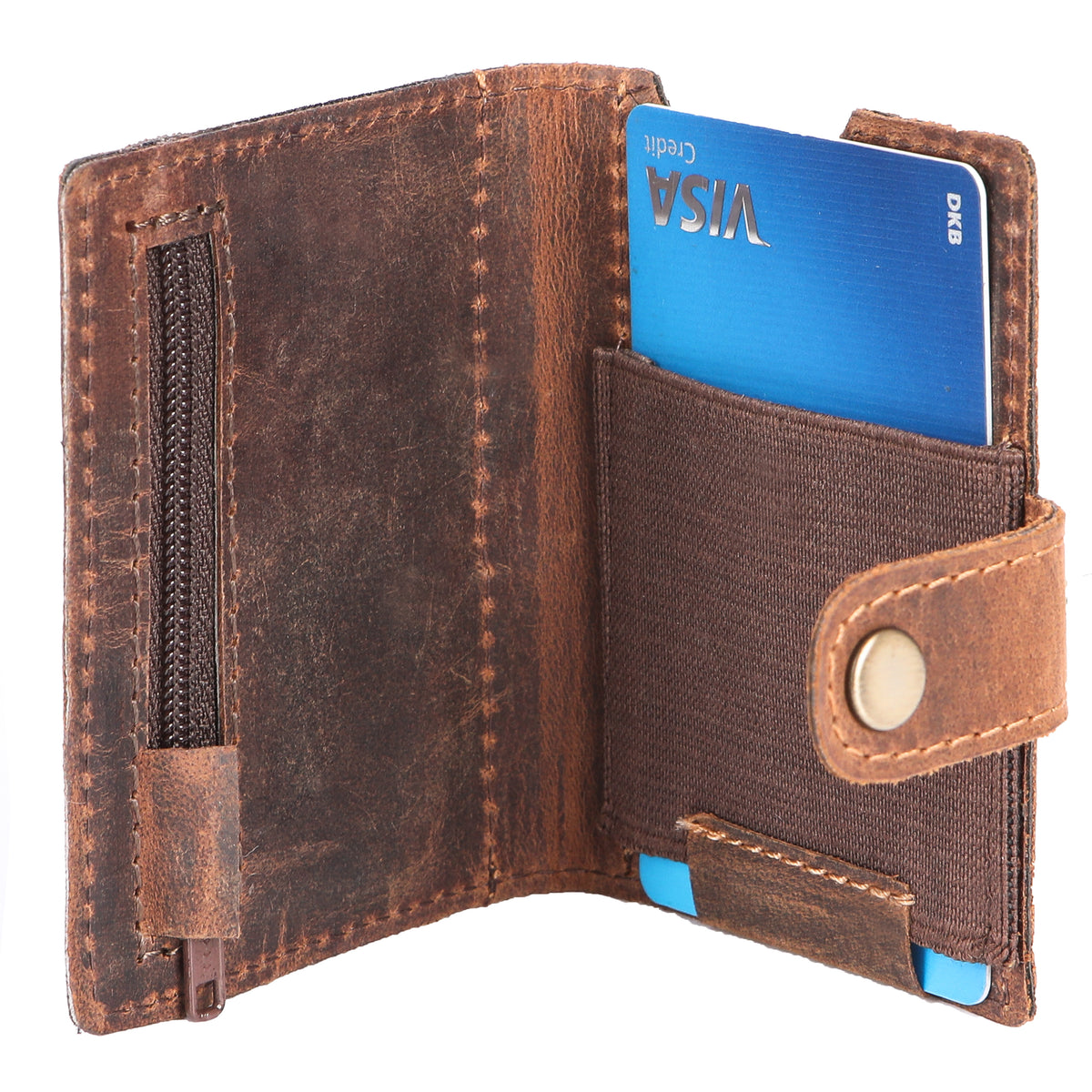 Portafoglio Super Slim in pelle di bufalo, vista 10