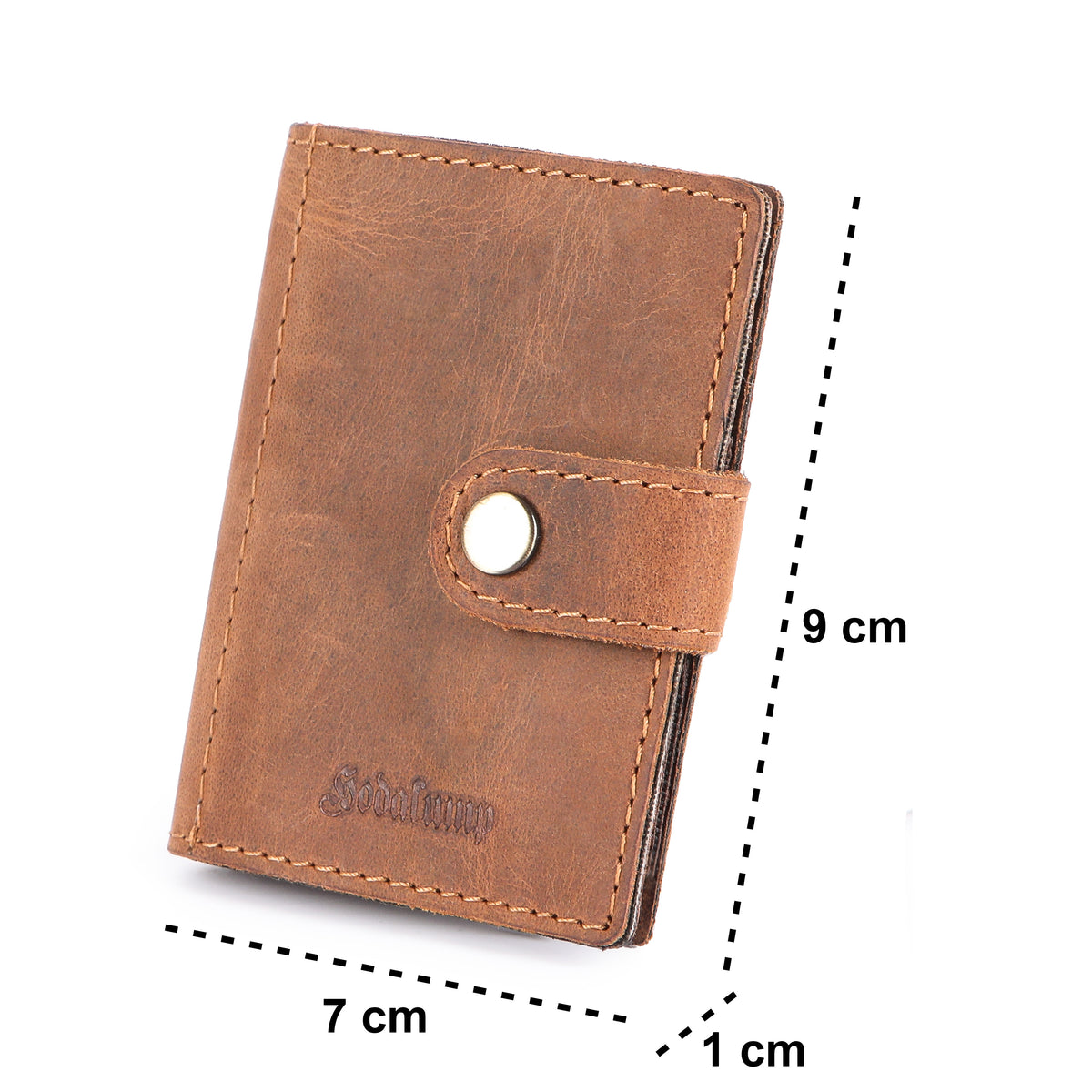 Portafoglio Super Slim in pelle di bufalo, vista 12