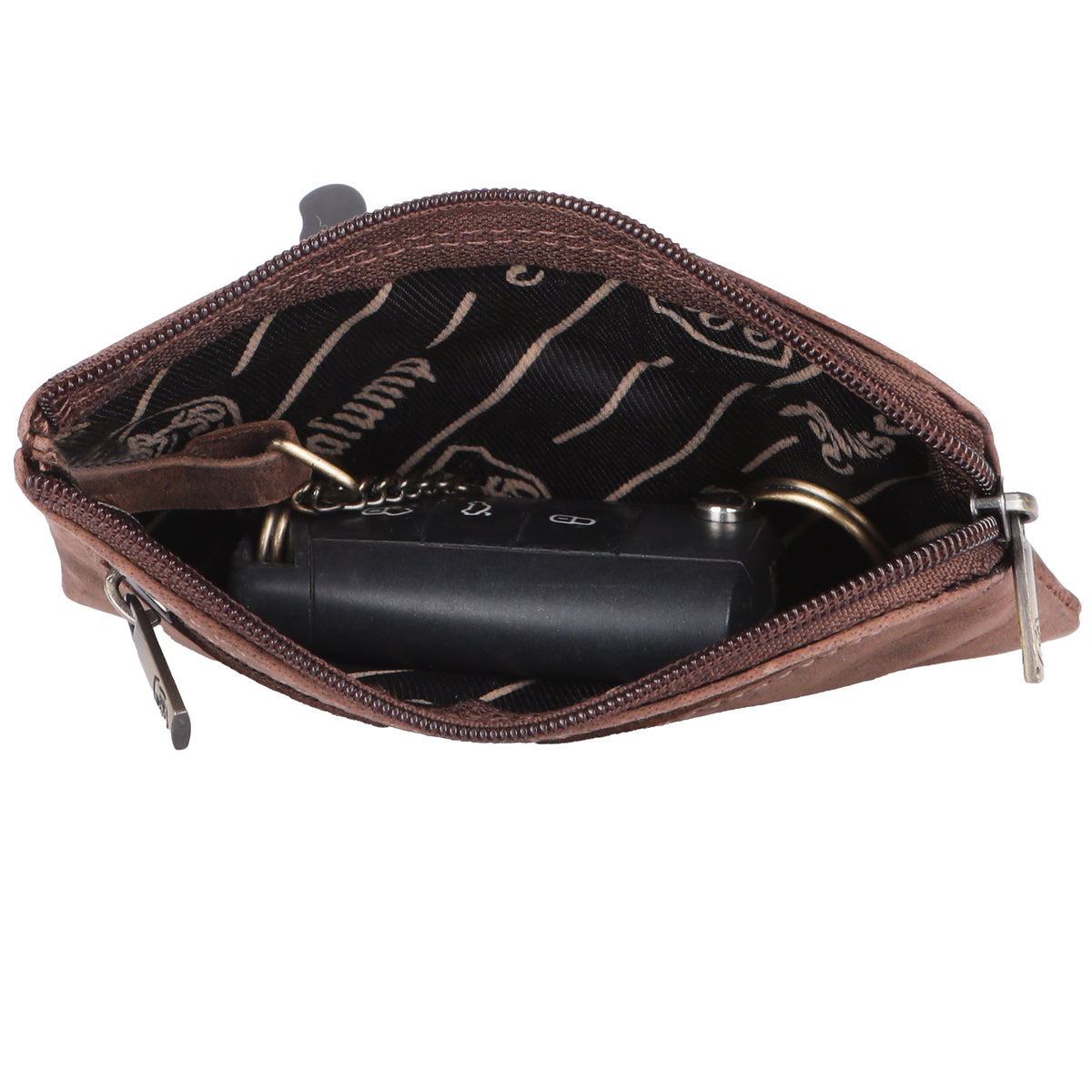 Schlüsseltasche Rudi aus Büffelleder, Ansicht 3