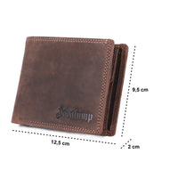 Large Wallet Kobi made of buffalo leather, view 6