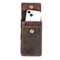 Hodalump Phone Pouch for Your Belt – Practical, Secure made of buffalo leather, view 5