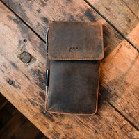 Hodalump Phone Pouch for Your Belt – Practical, Secure made of buffalo leather, view 6