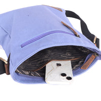 Shoulder Bag Recycled PET made of recycled PET with genuine leather, view 13