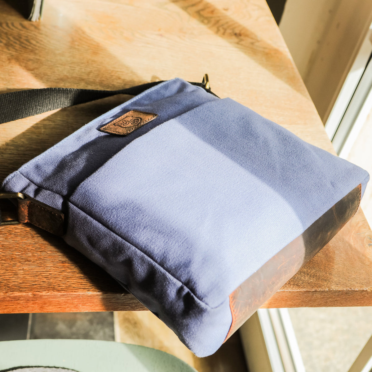 Shoulder Bag Recycled PET made of recycled PET with genuine leather, view 18