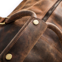 Große Reisetasche aus Büffelleder, Ansicht 9