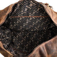 Große Reisetasche aus Büffelleder, Ansicht 13