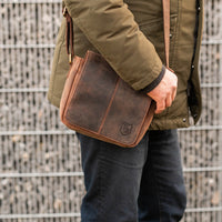 Sac Cross-Over Paul en cuir de buffle, vue 9
