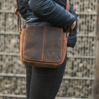 Sac Cross-Over Paul en cuir de buffle, vue 13