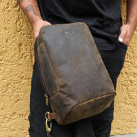 City Bag Theodor made of buffalo leather, view 8