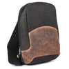 City Bag Theodor made of buffalo leather in black, view 11