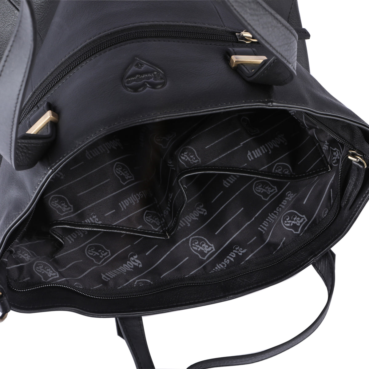 Shopper Handbag Luise made of buffalo leather, view 21