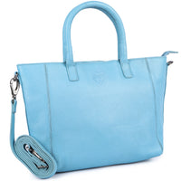 Borsa shopper softblue in pelle di bufalo, vista 3