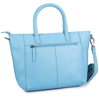 Borsa shopper softblue in pelle di bufalo, vista 4