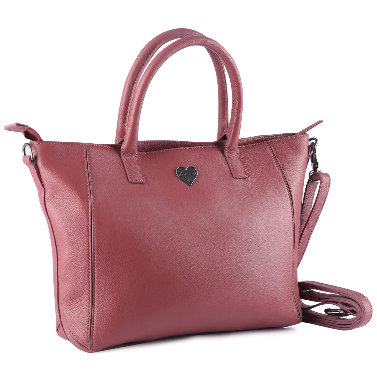 Shopper Mum-Daughter made of buffalo leather, view 3