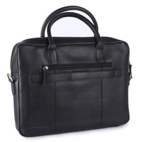 Business Bag Gecko made of buffalo leather in brown, view 16