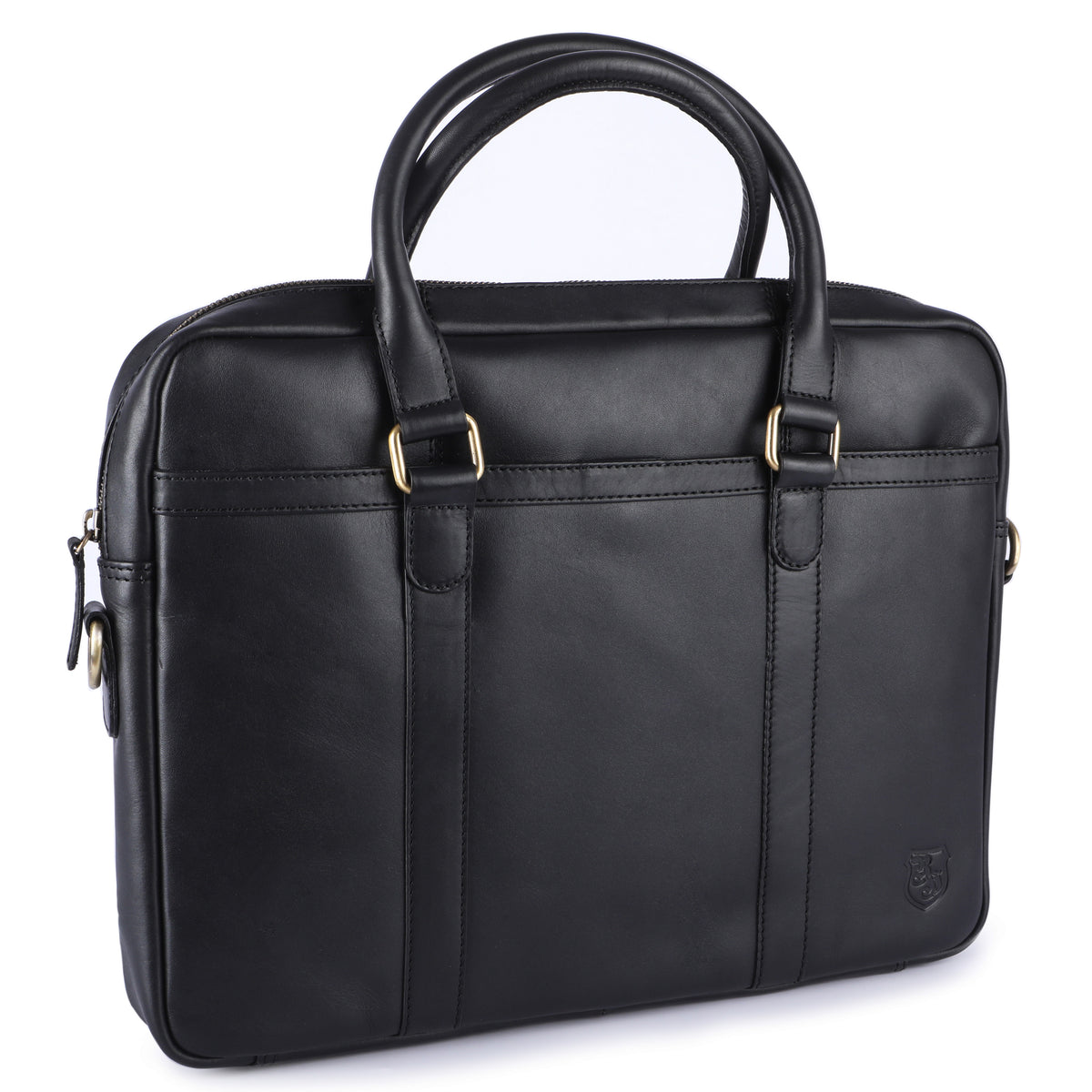 Business Bag Gecko made of buffalo leather in brown, view 15