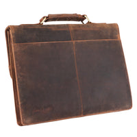 Borsa da lavoro Tom in pelle di bufalo, vista 6