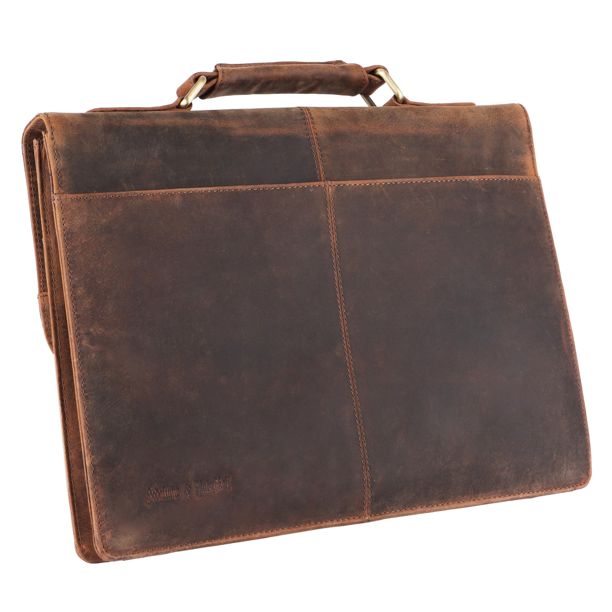 Borsa da lavoro Tom in pelle di bufalo, vista 6