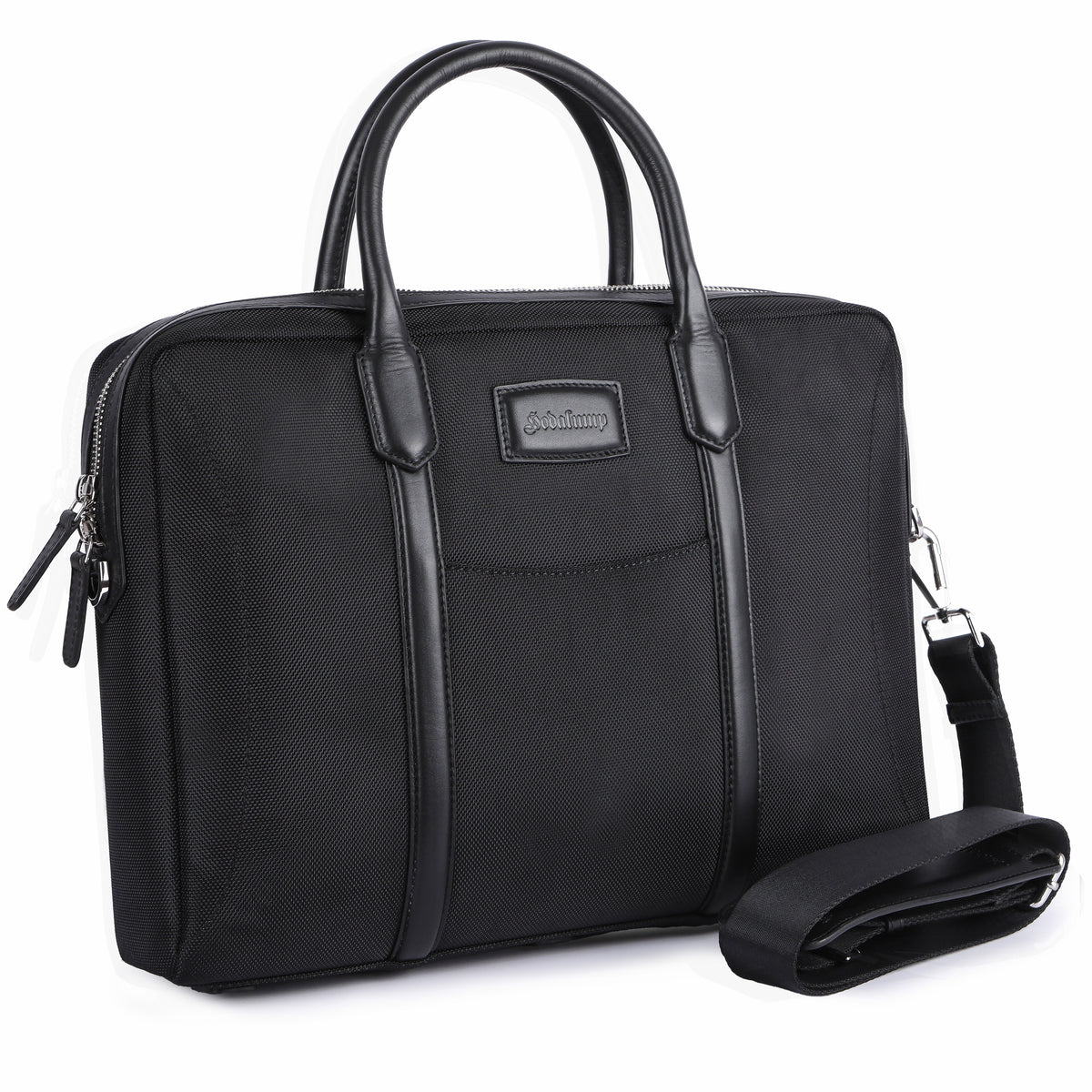 Business Tasche BLACK aus Büffelleder, Ansicht 2