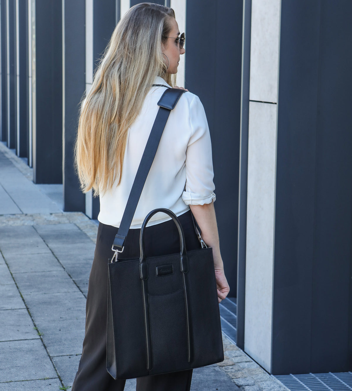 Shopper Ratschkatl Tasche aus Büffelleder, Ansicht 10