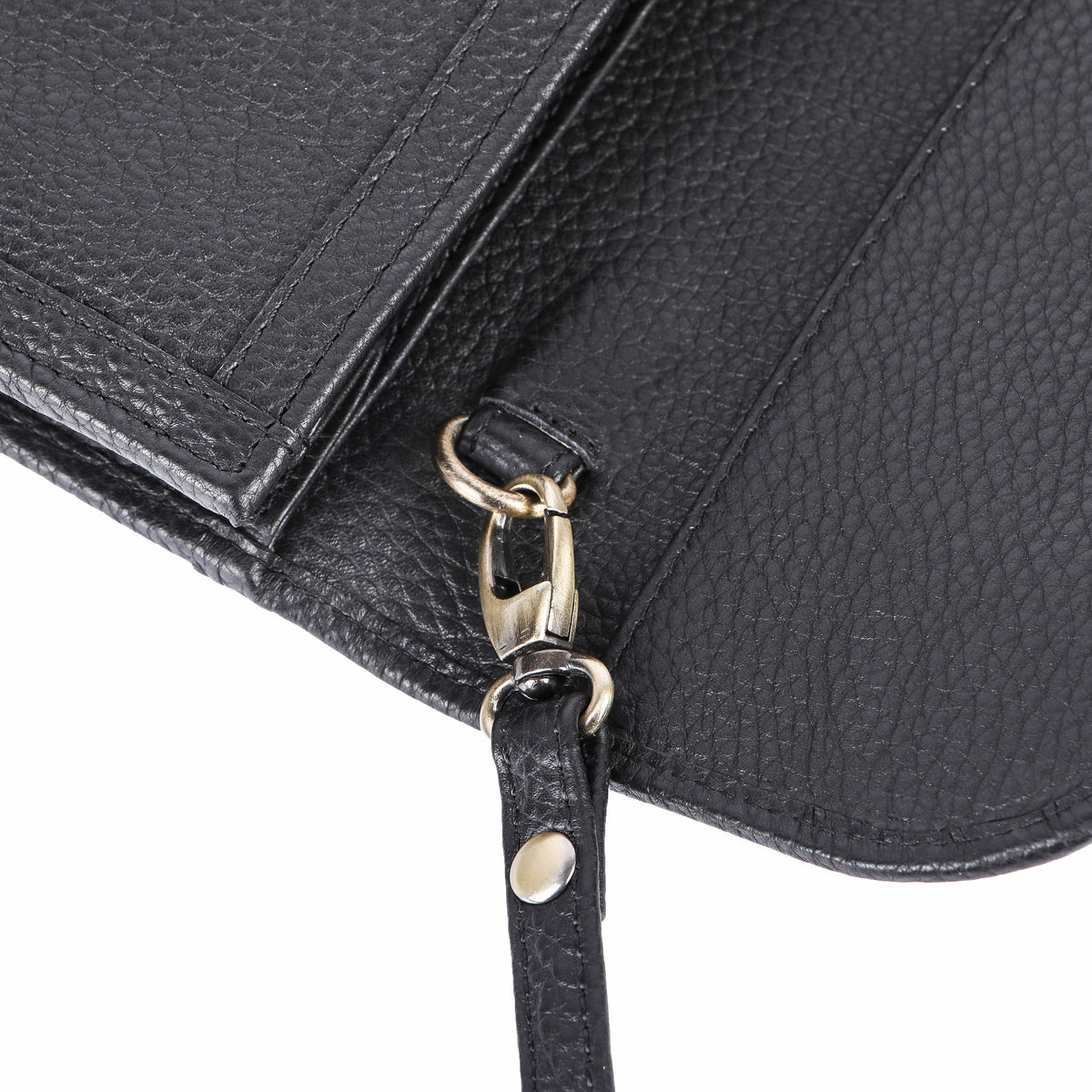 Borsa per telefono Sandra in pelle di bufalo, vista 5