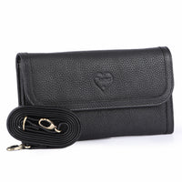 Borsa per telefono Sandra in pelle di bufalo, vista 2
