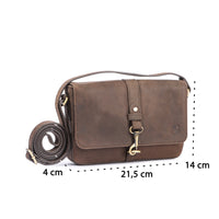 Shoulder Bag Lori made of buffalo leather, view 8