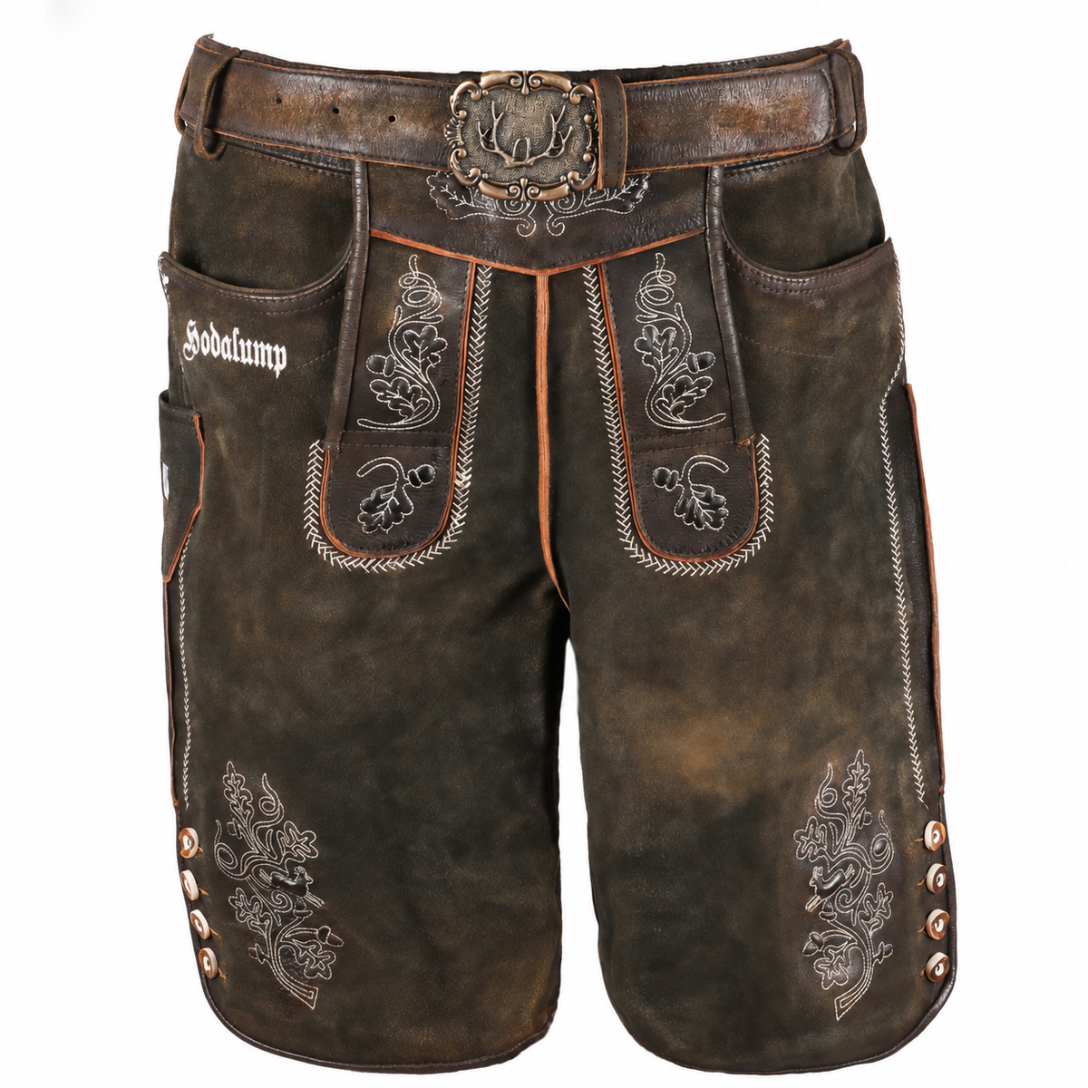 Hodalump Lederhose aus Ziegenleder, Ansicht 7