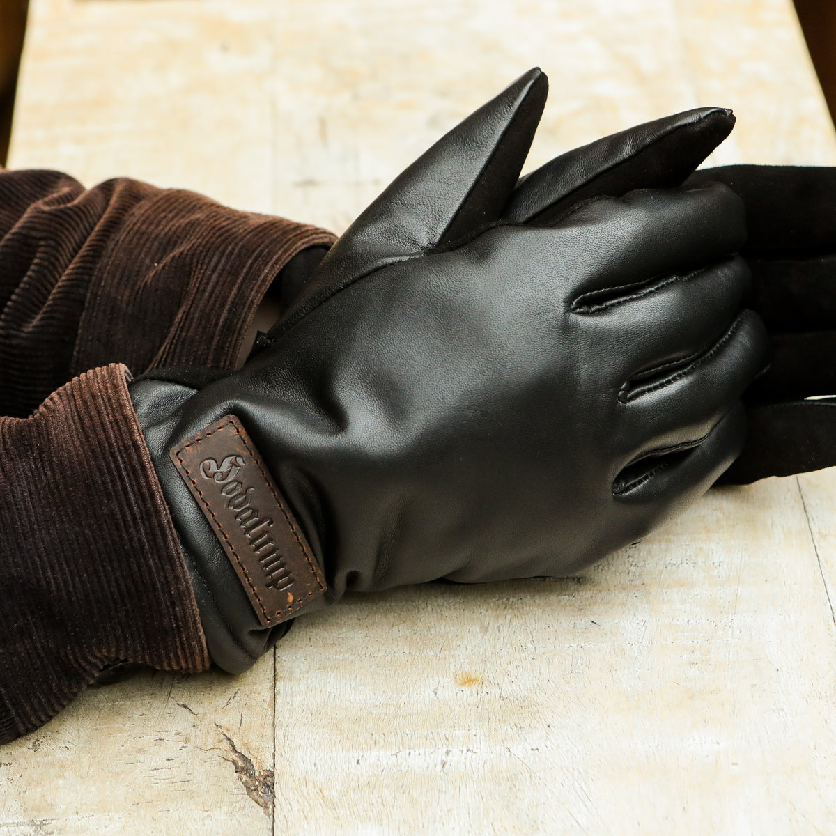 Winter Handschuhe aus Echtleder, Ansicht 7