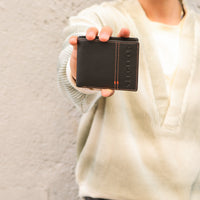 Hodalump Slim BLACK 2.0 in pelle di bufalo, vista 2
