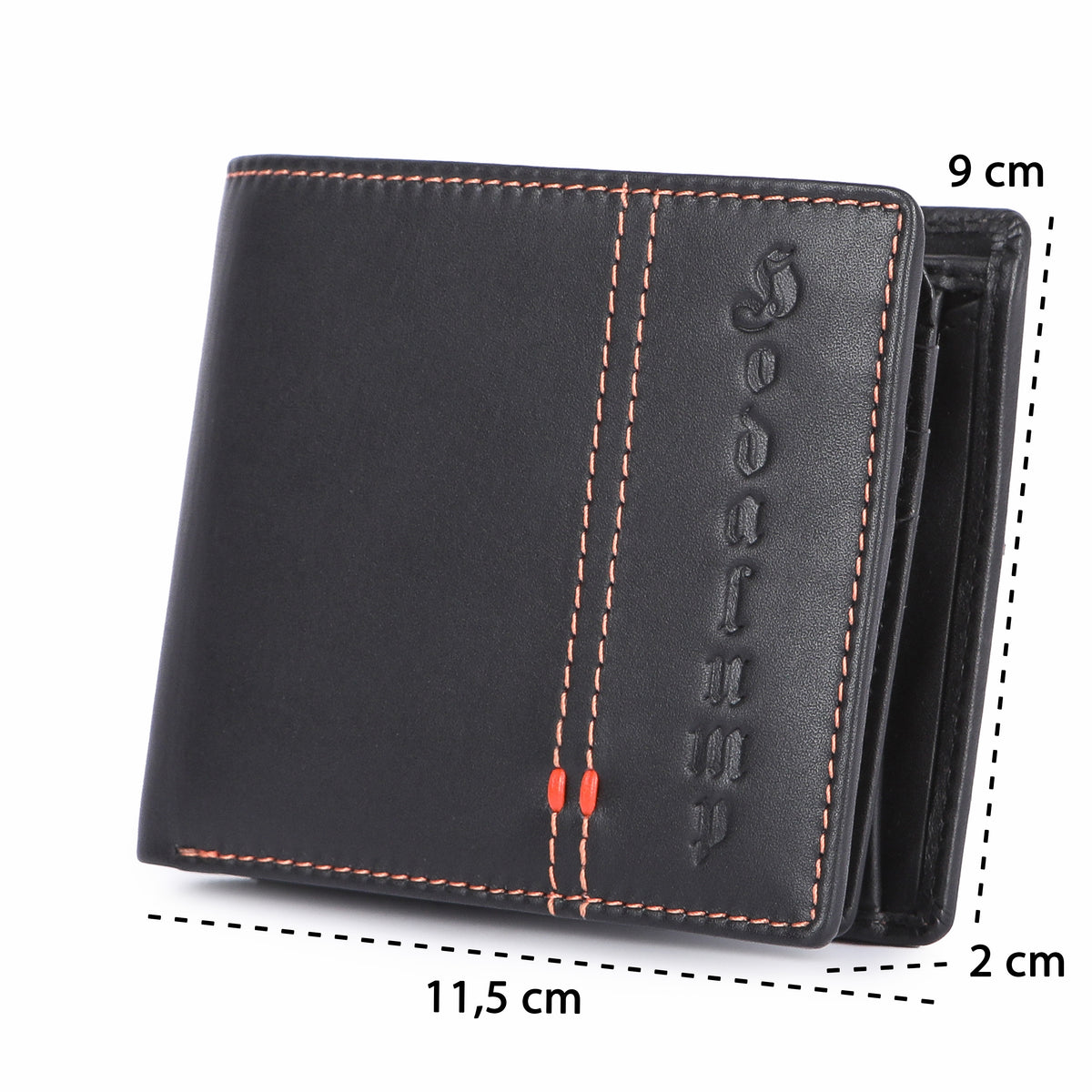 Hodalump Slim BLACK 2.0 in pelle di bufalo, vista 8