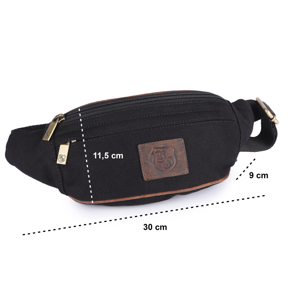 Marsupio Maxl in pelle di bufalo, vista 21