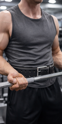 Weightlifting Belt made of genuine leather, view 9