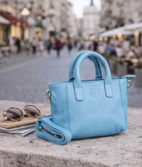 Borsa shopper softblue in pelle di bufalo, vista 10